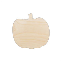 Pumpkin Wood Craft Shape - Laser Cut Baltic Birch Unfinished DIY Wood Art Supplies FAL88 - The Wood Shape Store