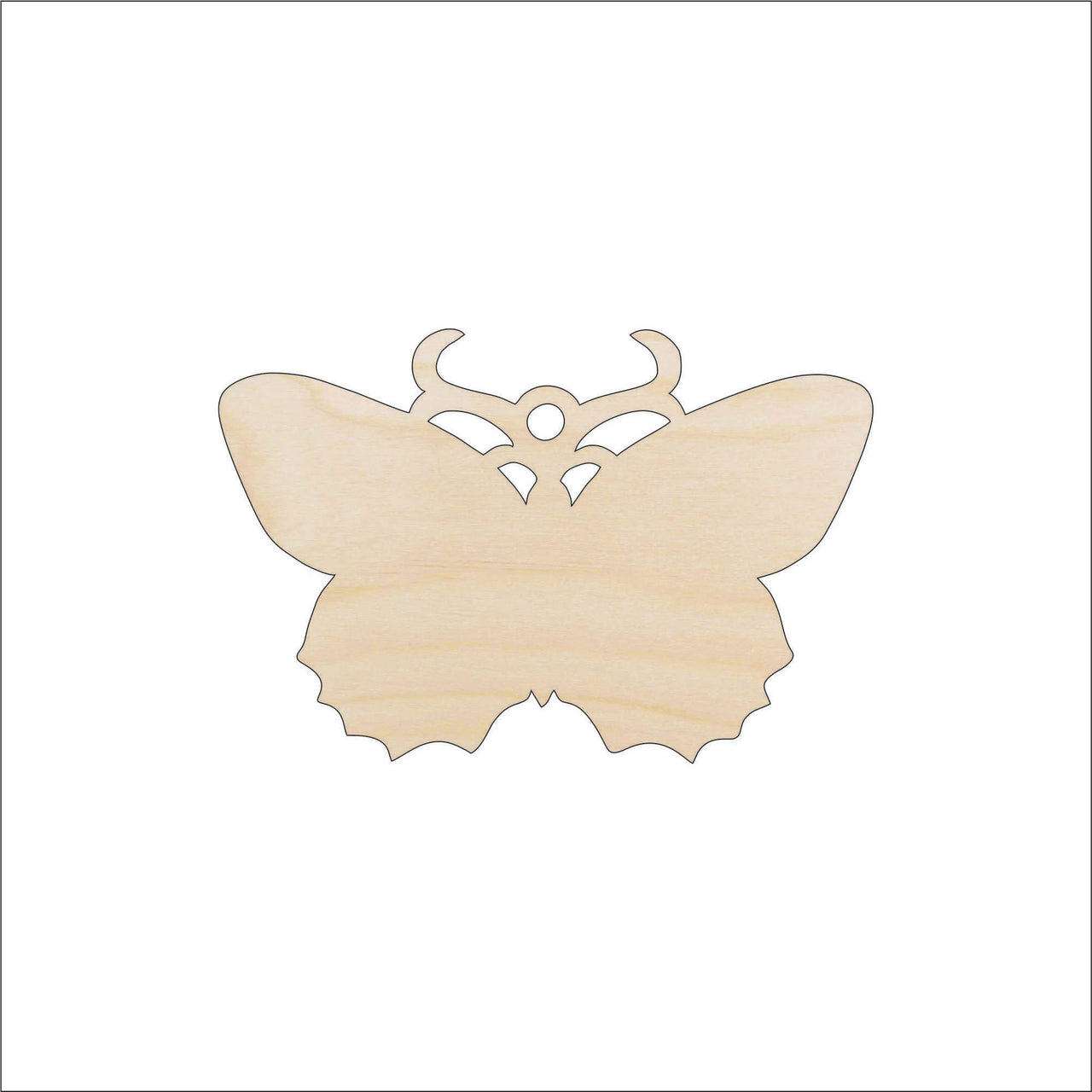 Gift Tag Wood Craft Shape - Laser Cut Baltic Birch Unfinished DIY Wood Art Supplies TAG34 - The Wood Shape Store