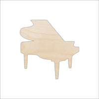 Piano Wood Craft Shape - Laser Cut Baltic Birch Unfinished DIY Wood Art Supplies MSC49 - The Wood Shape Store