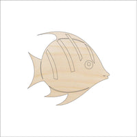 Fish Wood Craft Shape - Laser Cut Baltic Birch Unfinished DIY Wood Art Supplies FSH5 - The Wood Shape Store