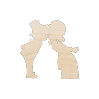 Pilgrims Wood Craft Shape - Laser Cut Baltic Birch Unfinished DIY Wood Art Supplies FAL187 - The Wood Shape Store