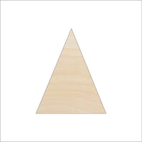 Triangle Wood Craft Shape - Laser Cut Baltic Birch Unfinished DIY Wood Art Supplies BSC12 - The Wood Shape Store