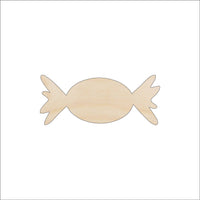 Candy Wood Craft Shape - Laser Cut Baltic Birch Unfinished DIY Wood Art Supplies FOD104 - The Wood Shape Store