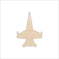 Airplane Wood Craft Shape - Laser Cut Baltic Birch Unfinished DIY Wood Art Supplies PLN1 - The Wood Shape Store