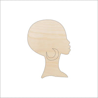 Woman Wood Craft Shape - Laser Cut Baltic Birch Unfinished DIY Wood Art Supplies PPL83 - The Wood Shape Store