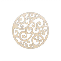 Design Wood Craft Shape - Laser Cut Baltic Birch Unfinished DIY Wood Art Supplies DSN31 - The Wood Shape Store