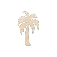 Palm Tree Wood Craft Shape - Laser Cut Baltic Birch Unfinished DIY Wood Art Supplies TRE47 - The Wood Shape Store