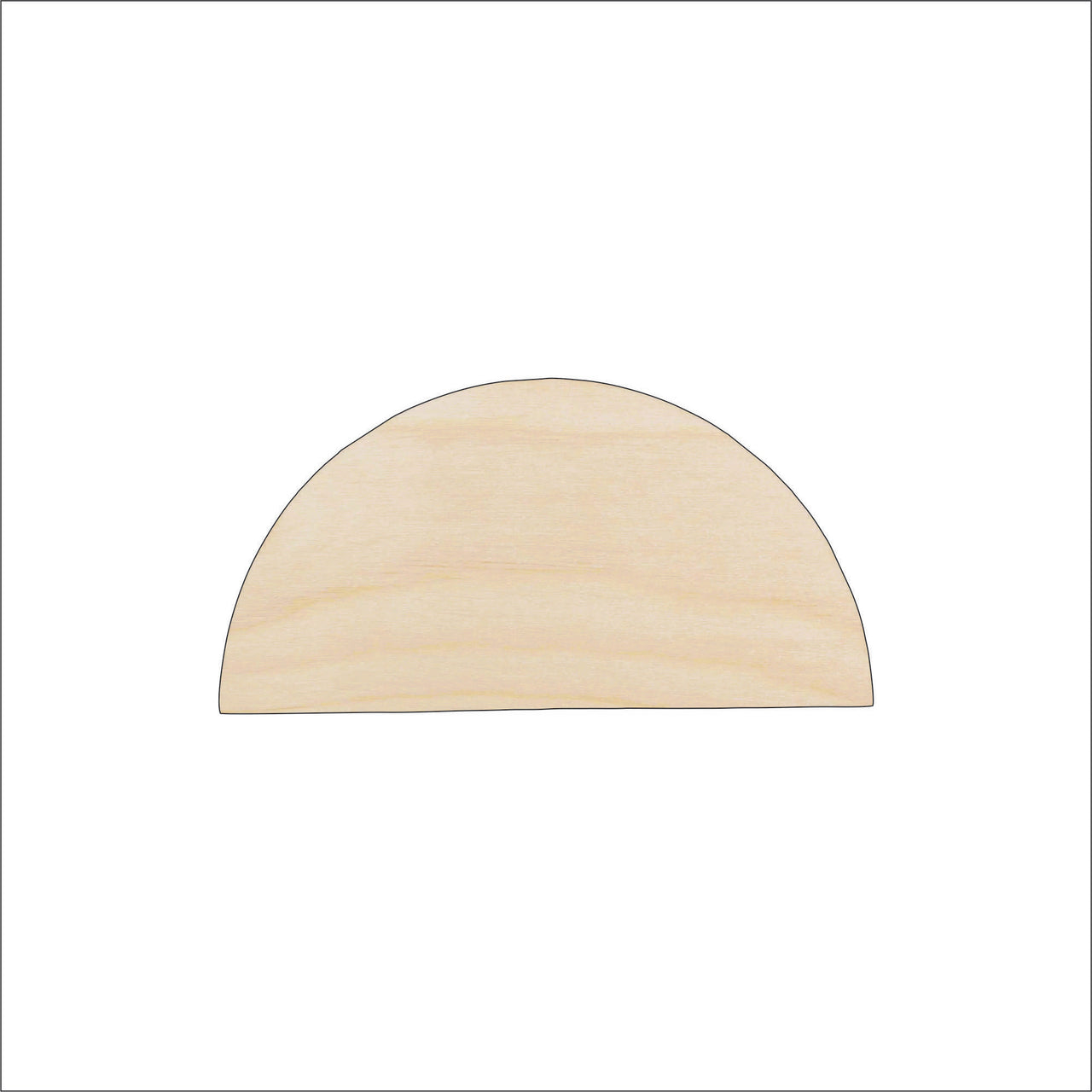 Plaque Wood Craft Shape - Laser Cut Baltic Birch Unfinished DIY Wood Art Supplies BSC38 - The Wood Shape Store