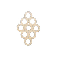 Design Wood Craft Shape - Laser Cut Baltic Birch Unfinished DIY Wood Art Supplies DSN42 - The Wood Shape Store