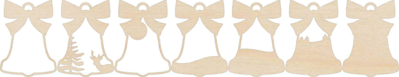 Deer 3D Laser Cut Ornament – Baltic Birch Wood Craft Supplies | DIY Wood Ornament Kit AN46 - The Wood Shape Store