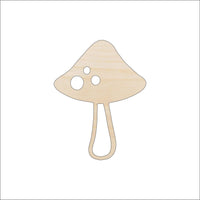 Mushroom Wood Craft Shape - Laser Cut Baltic Birch Unfinished DIY Wood Art Supplies FOD1 - The Wood Shape Store