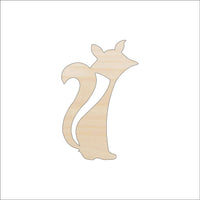 Cat Wood Craft Shape - Laser Cut Baltic Birch Unfinished DIY Wood Art Supplies CAT1 - The Wood Shape Store