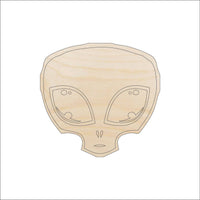 Alien Wood Craft Shape - Laser Cut Baltic Birch Unfinished DIY Wood Art Supplies SPC1 - The Wood Shape Store
