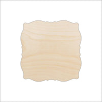 Plaque Wood Craft Shape - Laser Cut Baltic Birch Unfinished DIY Wood Art Supplies BSC30 - The Wood Shape Store