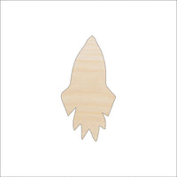 Spaceship Wood Craft Shape - Laser Cut Baltic Birch Unfinished DIY Wood Art Supplies SPC36 - The Wood Shape Store