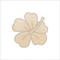 Flower Wood Craft Shape - Laser Cut Baltic Birch Unfinished DIY Wood Art Supplies FLR43 - The Wood Shape Store