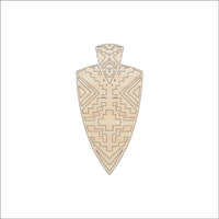 Arrowhead - Wood Craft Shape Laser Cut Out & Unfinished DIY Craft Supply DSN74 - The Wood Shape Store