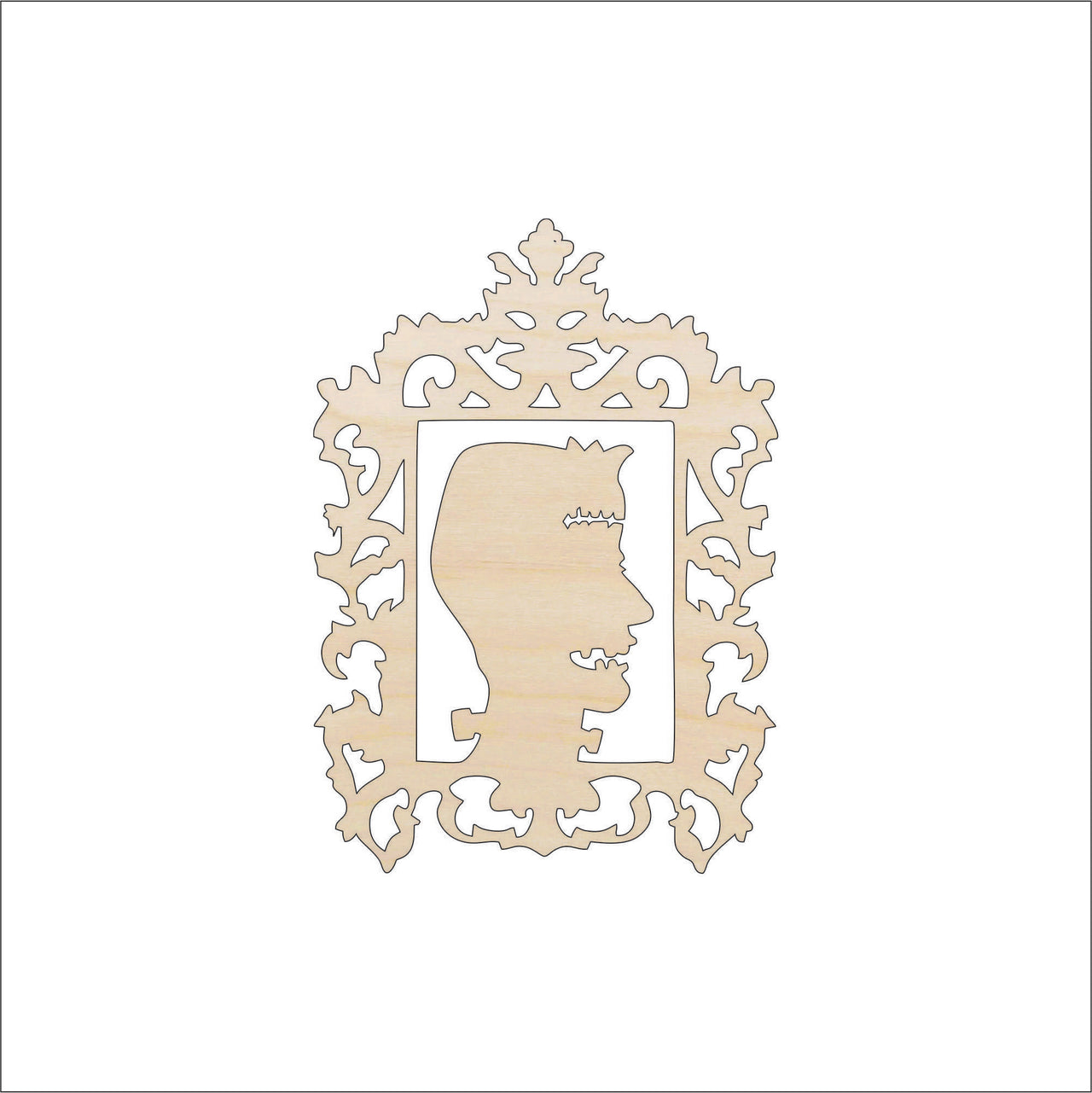 Frankenstein Wood Craft Shape – Laser Cut Baltic Birch Unfinished DIY Wood Art Supplies FAL76 - The Wood Shape Store