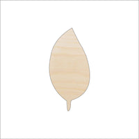 Leaf Wood Craft Shape - Laser Cut Baltic Birch Unfinished DIY Wood Art Supplies LEF22 - The Wood Shape Store