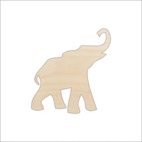 Elephant Wood Craft Shape Laser Cut Baltic Birch Unfinished DIY Wood Art Supplies ELE1 - The Wood Shape Store
