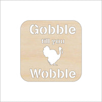 Thanksgiving - Wood Craft Shape – Laser Cut Baltic Birch Unfinished DIY Art Supplies FAL280 - The Wood Shape Store