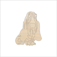 Dog Wood Craft Shape - Laser Cut Baltic Birch Unfinished DIY Wood Art Supplies DOG65 - The Wood Shape Store