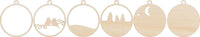 Bird 3D Laser Cut Ornament – Baltic Birch Wood Craft Supplies | DIY Wood Ornament Kit BR2 - The Wood Shape Store