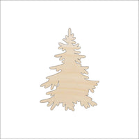 Tree Wood Craft Shape - Laser Cut Baltic Birch Unfinished DIY Wood Art Supplies TRE83 - The Wood Shape Store