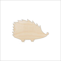 Hedgehog Wood Craft Shape – Laser Cut Baltic Birch Unfinished DIY Wood Art Supplies ANML12 - The Wood Shape Store