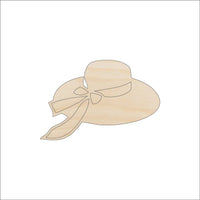 Hat Wood Craft Shape - Laser Cut Baltic Birch Unfinished DIY Wood Art Supplies CLT86 - The Wood Shape Store