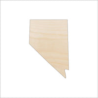 Nevada Wood Craft Shape - Laser Cut Baltic Birch Unfinished DIY Wood Art Supplies STAT76 - The Wood Shape Store