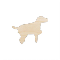 Dog Wood Craft Shape - Laser Cut Baltic Birch Unfinished DIY Wood Art Supplies DOG87 - The Wood Shape Store