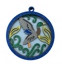 Duck 3D Laser Cut Ornament – Baltic Birch Wood Craft Supplies | DIY Wood Ornament Kit BR7 - The Wood Shape Store