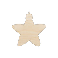 Ornament Wood Craft Shape - Laser Cut Baltic Birch Unfinished DIY Wood Art Supplies XMS142 - The Wood Shape Store