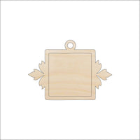 Gift Tag Wood Craft Shape - Laser Cut Baltic Birch Unfinished DIY Wood Art Supplies TAG33 - The Wood Shape Store