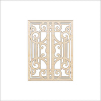 Design Wood Craft Shape - Laser Cut Baltic Birch Unfinished DIY Wood Art Supplies DSN4 - The Wood Shape Store