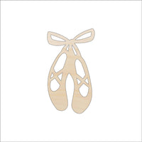 Ballet Wood Craft Shape - Laser Cut Baltic Birch Unfinished DIY Wood Art Supplies SPT508 - The Wood Shape Store