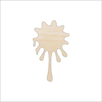 Splat Wood Craft Shape - Laser Cut Baltic Birch Unfinished DIY Wood Art Supplies WRD76 - The Wood Shape Store