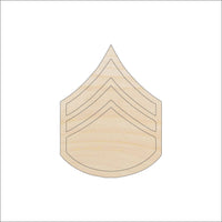 Badge Wood Craft Shape – Laser Cut Baltic Birch Unfinished DIY Wood Art Supplies BDG23 - The Wood Shape Store