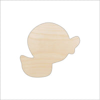 Rubber Duck Wood Craft Shape - Laser Cut Baltic Birch Unfinished DIY Wood Art Supplies 44 - The Wood Shape Store