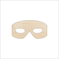 Mask Wood Craft Shape - Laser Cut Baltic Birch Unfinished DIY Wood Art Supplies MSK18 - The Wood Shape Store