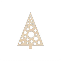 Christmas Tree Wood Craft Shape Laser Cut Out Unfinished DIY Craft Supply TRE127 - The Wood Shape Store