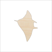 Stingray Wood Craft Shape - Laser Cut Baltic Birch Unfinished DIY Wood Art Supplies SEA68 - The Wood Shape Store