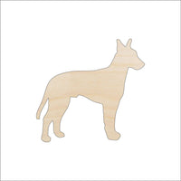 Dog Wood Craft Shape - Laser Cut Baltic Birch Unfinished DIY Wood Art Supplies DOG11 - The Wood Shape Store