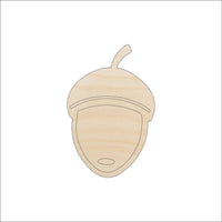 Acorn Wood Craft Shape - Laser Cut Baltic Birch Unfinished DIY Wood Art Supplies TRE4 - The Wood Shape Store