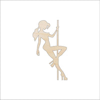 Dance Wood Craft Shape - Laser Cut Baltic Birch Unfinished DIY Wood Art Supplies PPL77 - The Wood Shape Store