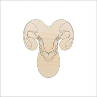 Sheep Wood Craft Shape - Laser Cut Baltic Birch Unfinished DIY Wood Art Supplies SHP21 - The Wood Shape Store