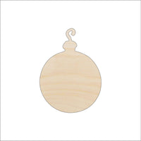 Ornament Wood Craft Shape - Laser Cut Baltic Birch Unfinished DIY Wood Art Supplies XMS120 - The Wood Shape Store