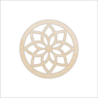 Design Wood Craft Shape - Laser Cut Baltic Birch Unfinished DIY Wood Art Supplies DSN152 - The Wood Shape Store
