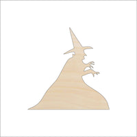 Witch Wood Craft Shape - Laser Cut Baltic Birch Unfinished DIY Wood Art Supplies FAL191 - The Wood Shape Store